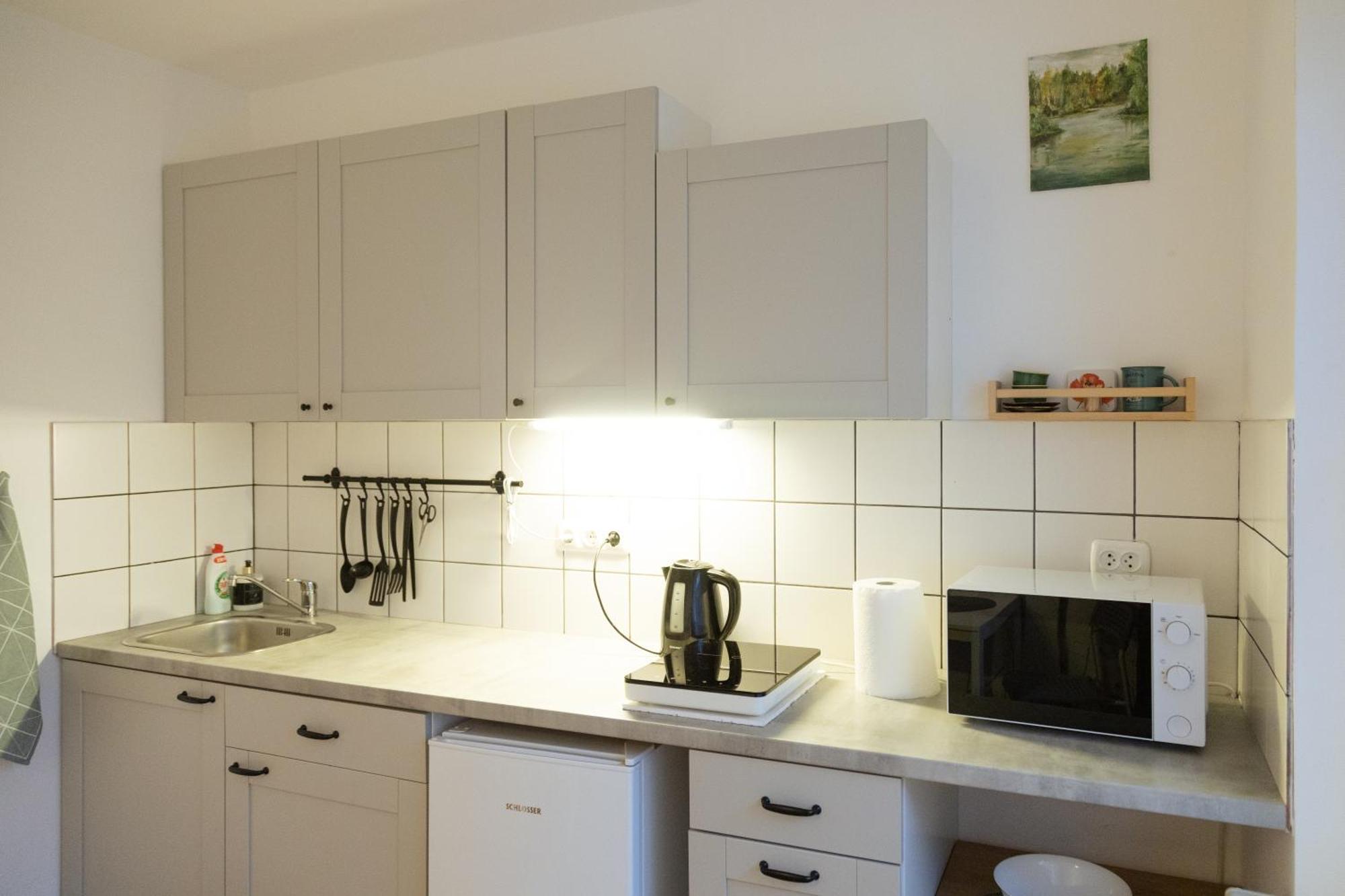Ferienwohnung Visaginas Flat White Exterior foto